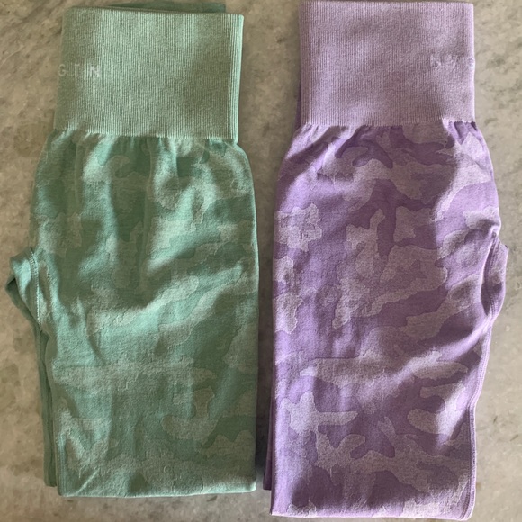 NVGTN Camo Legging in Sage - Picture 3 of 3